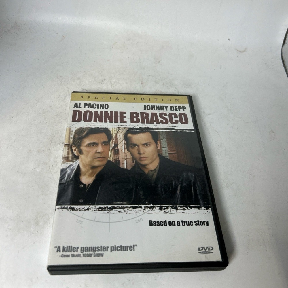 Donnie Brasco Special Edition DVD Al Pacino Johnny Depp Crime Drama True Story‎